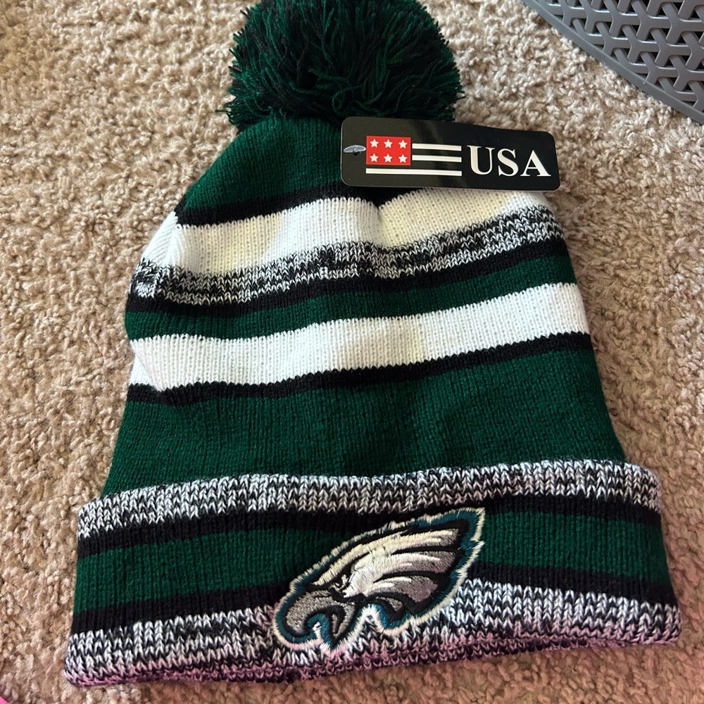 Philadelphia Eagles green winter hat
